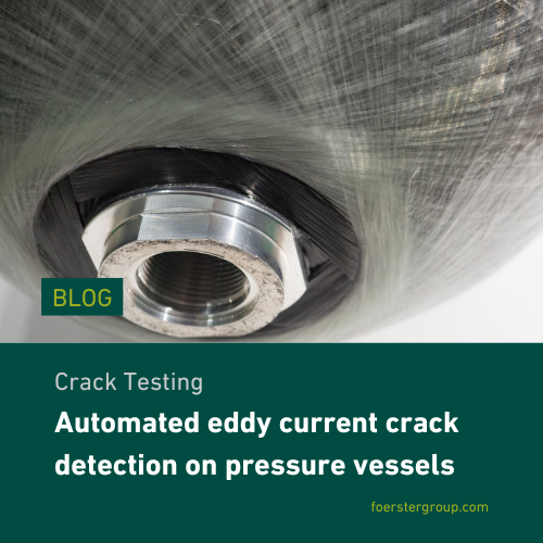 Automated eddy current crack detection on pressure vessels